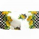 Limon Desenli Runner Dama Pivoine