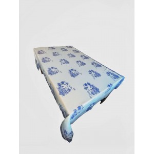 Mavi Beyaz Masa Örtüsü Mavi Beyaz Masa Örtüsü
