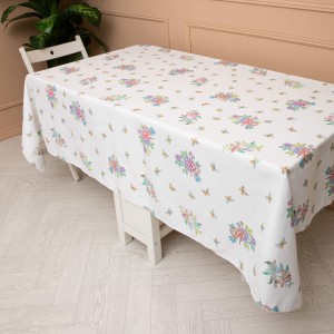 Baharın Müjdecisi Desenli Masa Örtüsü Pivoine  Baharın Müjdecisi Desenli Masa Örtüsü Pivoine