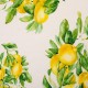 Pivoine Limon All Over Desenli Masa Örtüsü